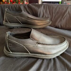 Timberland Earthkeepers Slip On Loafers Mens 8.5 Black Leather Anti-Fatigue